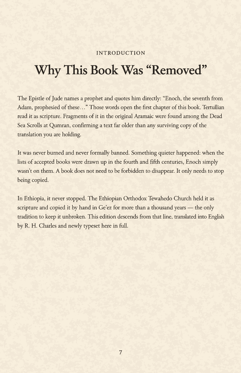 Introduction: why this book was removed